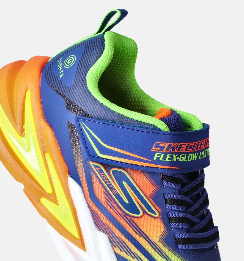 Skechers Flex Glow Ultra Blauwe Sneakers voor meisjes, jongens (352315)