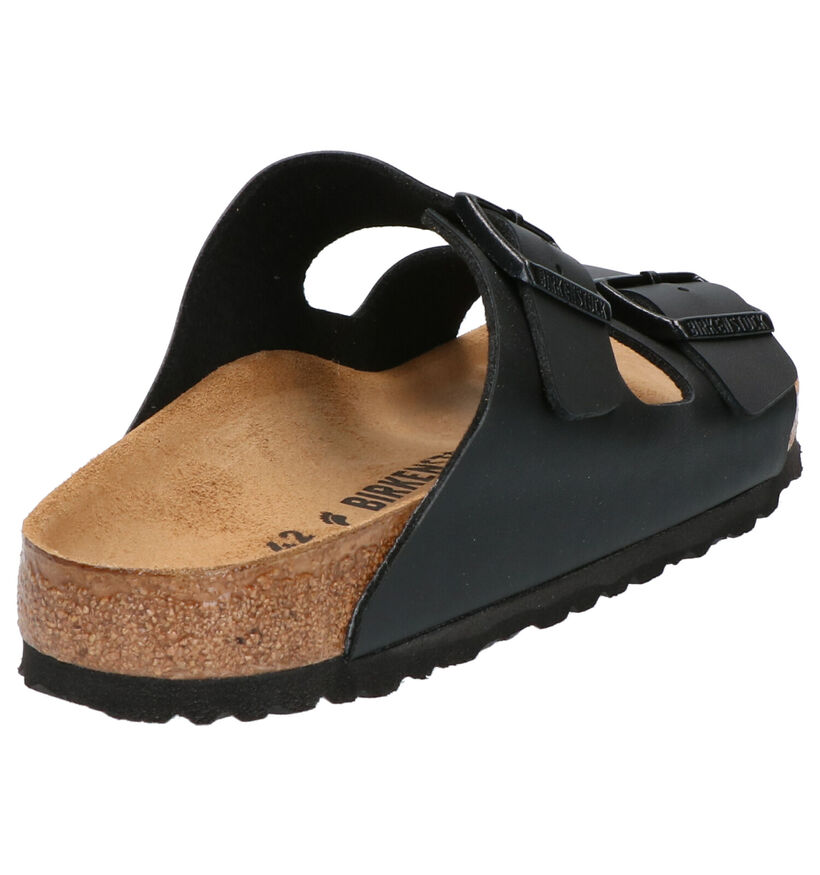 Birkenstock Arizona Nu-pieds en Noir pour hommes (213368)