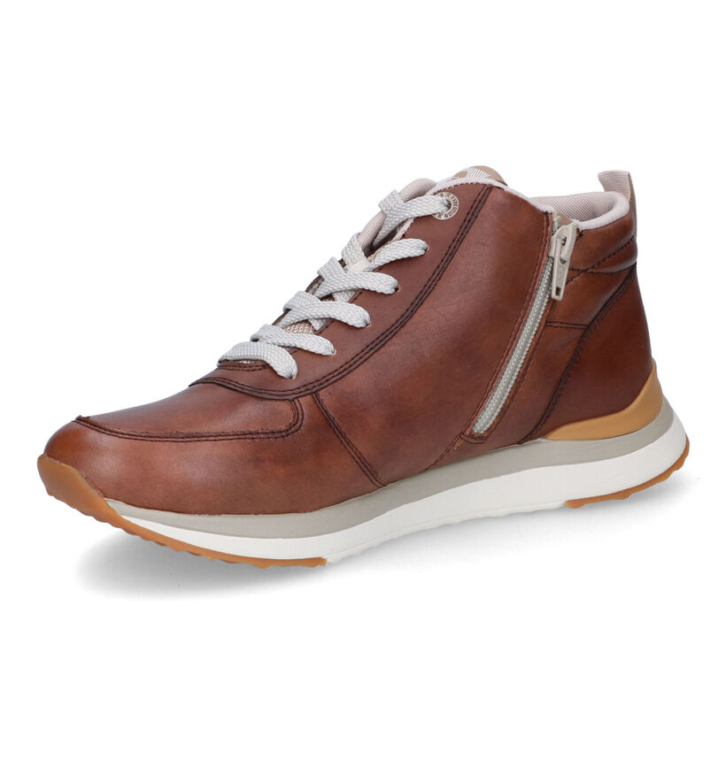 Rieker Baskets montantes en Noir en cuir (315807)