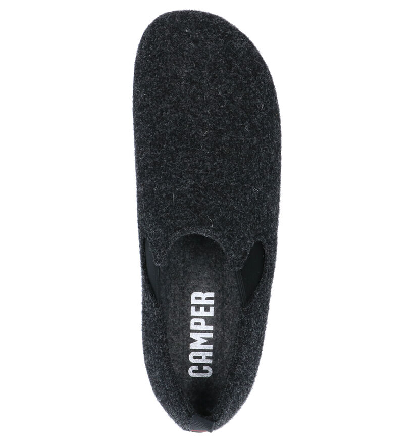 Camper Zwarte Pantoffels in stof (256268)
