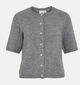 Vila Dainty Knit Grijze Cardigan voor dames (364076)