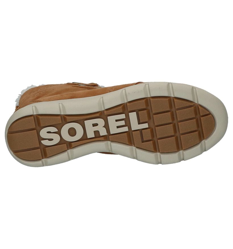 Sorel Bottes de neige en Cognac en daim (231101)