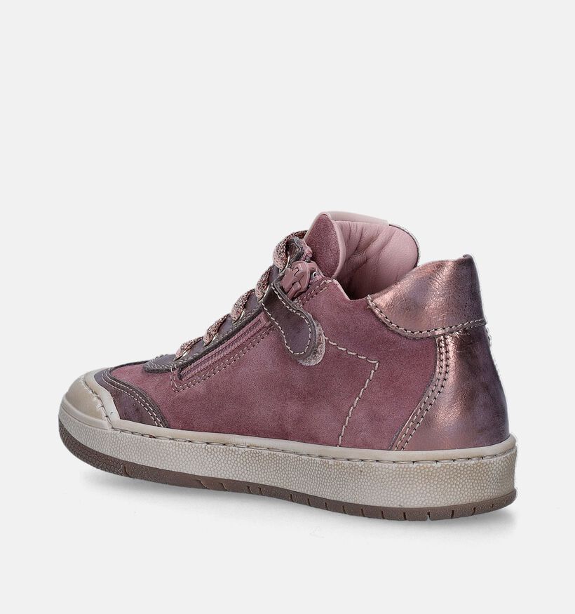 STONES and BONES Noles Roze Bottines voor meisjes (345763) - geschikt voor steunzolen