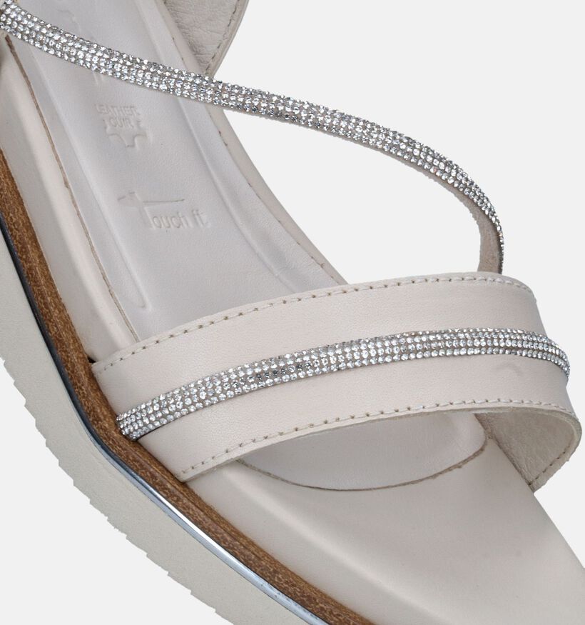 Tamaris Beige Sandalen Met Sleehak voor dames (338300)