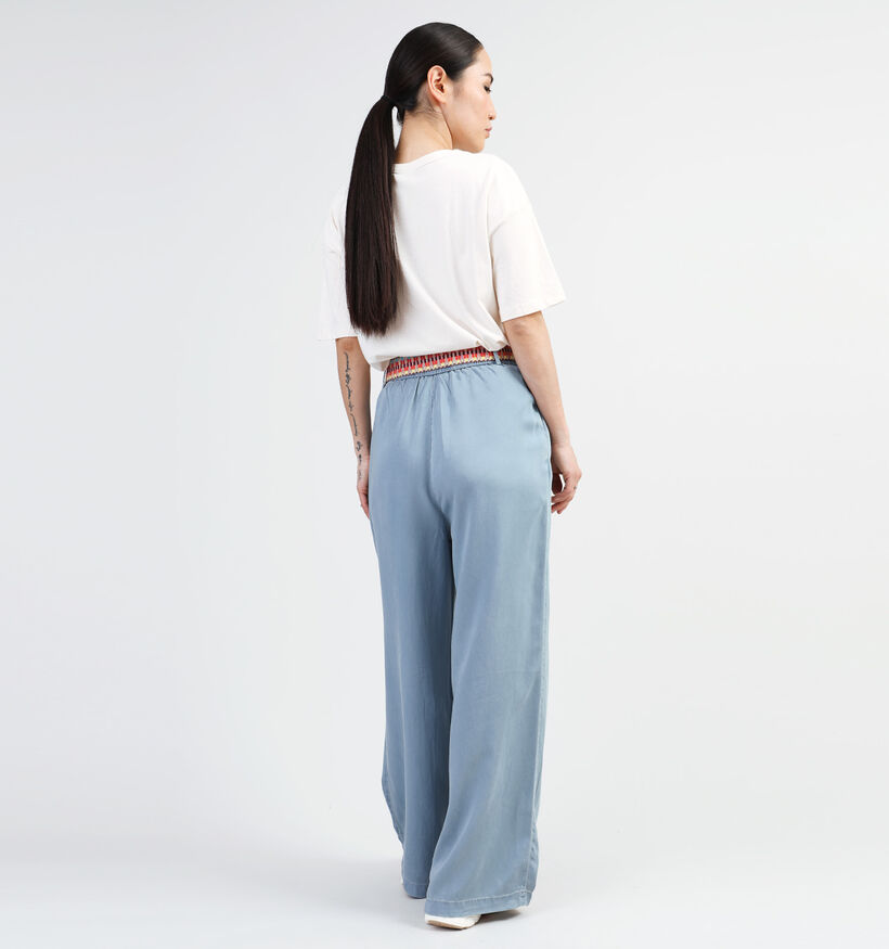Orfeo Camille Blauwe Wijde broek voor dames (345075)
