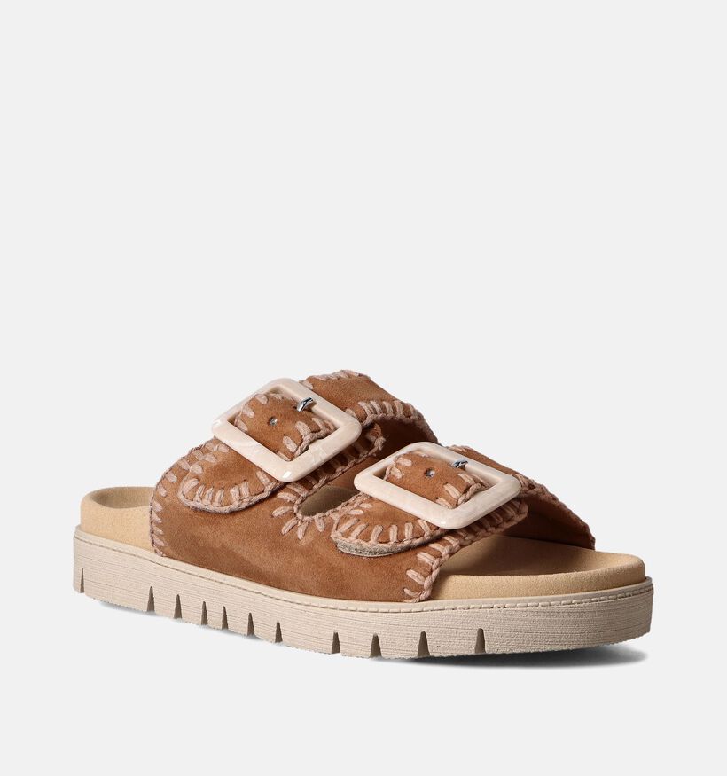 Gabor Best Fitting Bruine Slippers voor dames (355110)