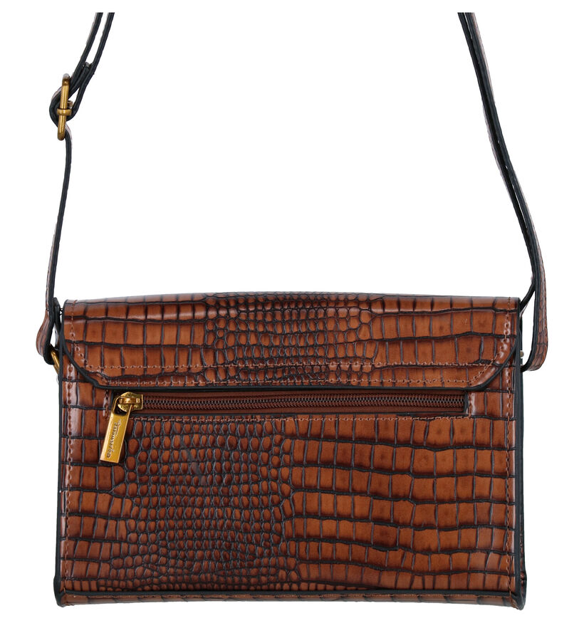 Tamaris Beate Bruine Crossbody Tas in kunstleer (280611)