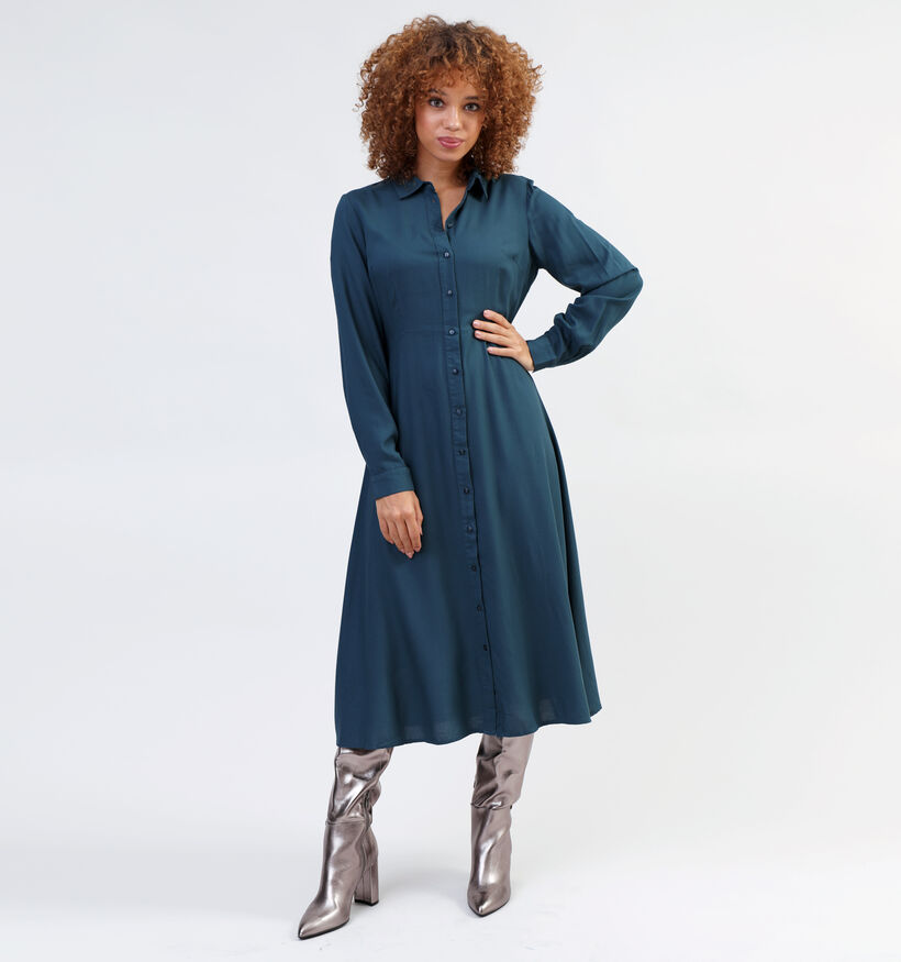 Pieces Nova Zwarte Hemdjurk voor dames (337713)