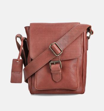 Burkely Crossbody tassen Zwart/Bruin
