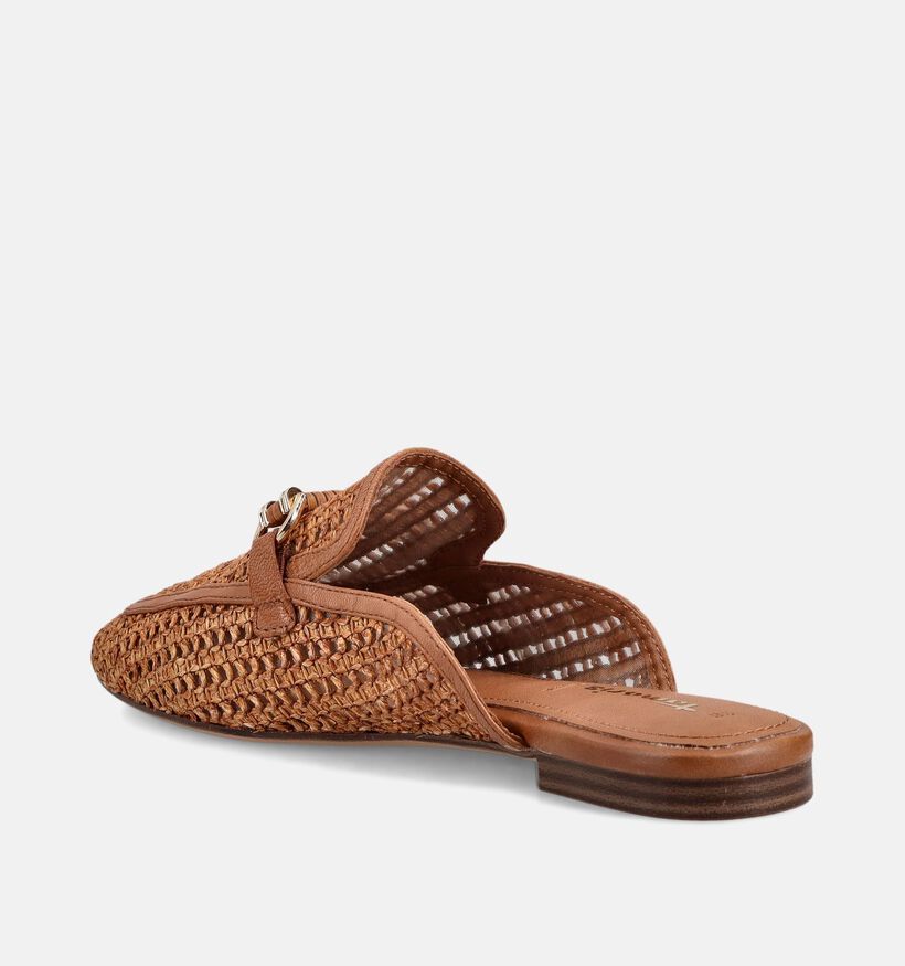 Tamaris Nu-pieds plates en Marron pour femmes (367606)