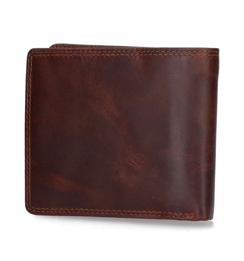 Maverick Portefeuille en Brun pour hommes (358808)