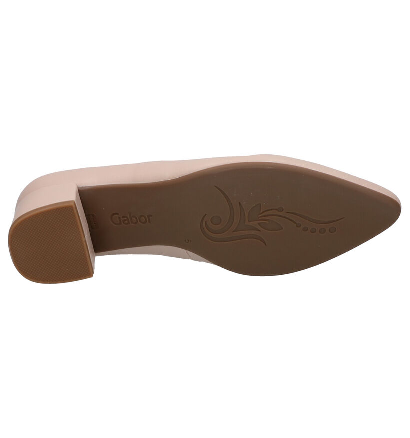 Gabor Soft Move Roze Pumps in leer (271510)