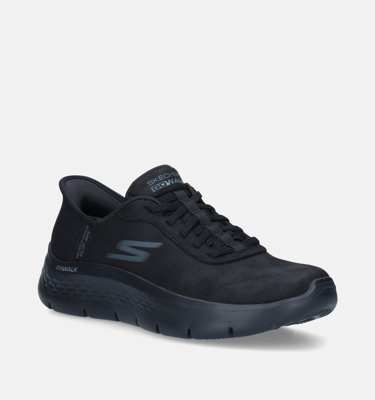 Skechers Slip ins Go Walk Flex Zwarte Sneakers Dames Sneakers Online op TORFS.BE
