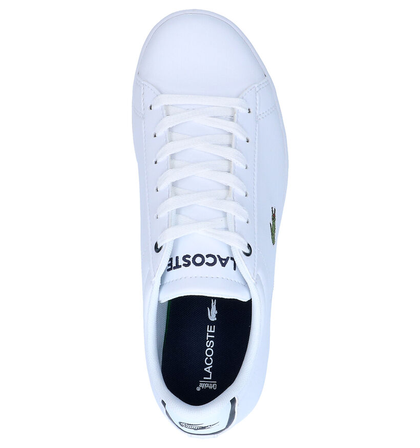 Lacoste Carnaby Evo Baskets en Blanc en simili cuir (271071)