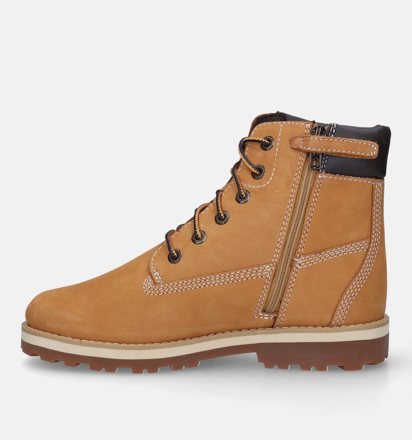 Timberland Courma Kid 6 inch Camel Bottines voor meisjes, jongens (329078) - geschikt voor steunzolen