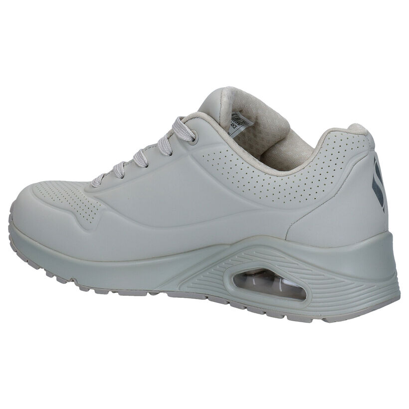 Skechers Uno Stand On Air Zwarte Sneakers voor dames (314063)