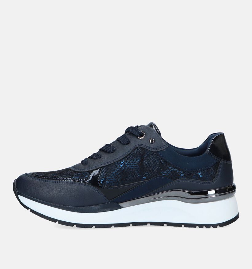 Marco Tozzi Blauwe Sneakers voor dames (339419)