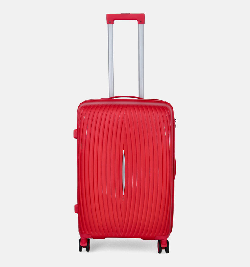 Love To Travel Rode Medium Reiskoffer voor dames, heren (365828)