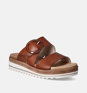 Remonte Nu-pieds Or/Cognac