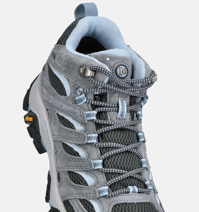 Merrell MOAB 3 Mid GTX Grijze Wandelschoenen voor dames (377645) - geschikt voor steunzolen