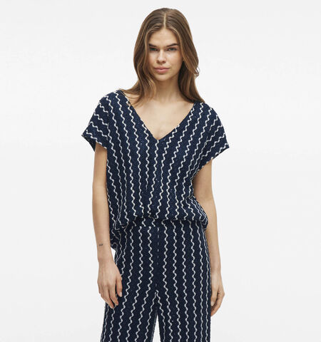 T-shirt bleu