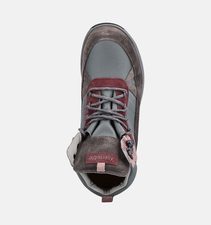 Xsensible Oulu Chaussures outdoor en Gris fonc&eacute; pour femmes (389525) - pour semelles orthop&eacute;diques