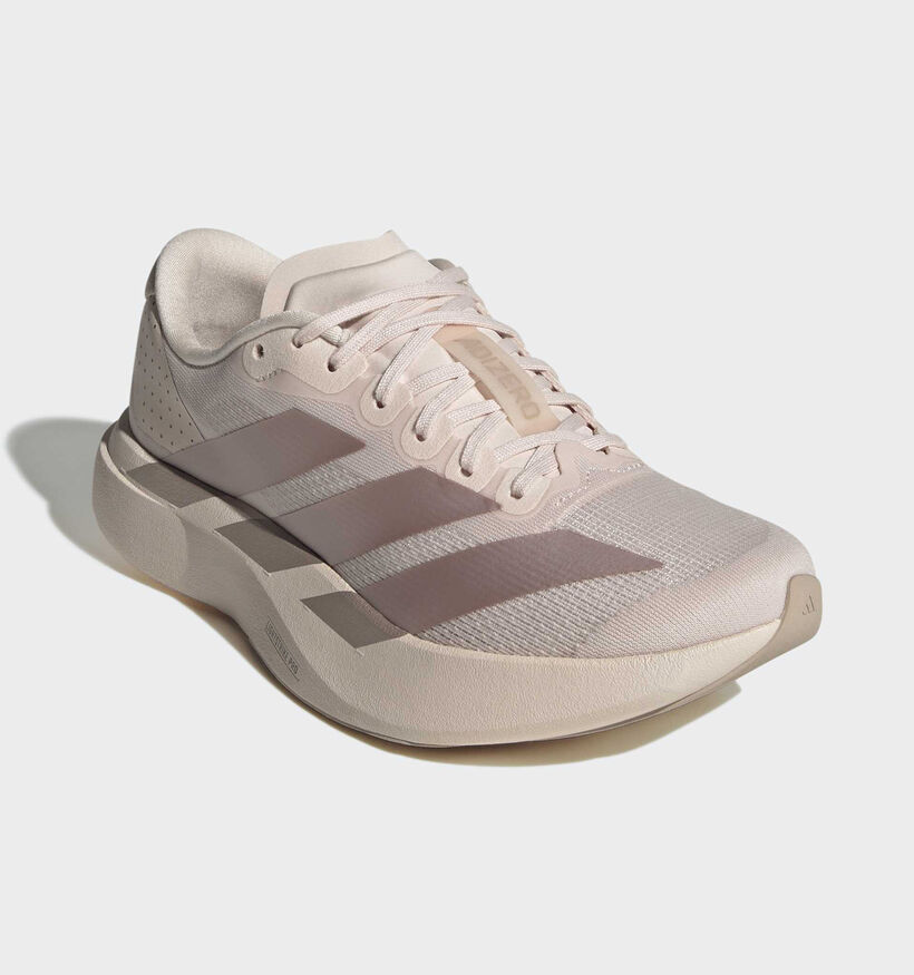 adidas Adizero Evo Baskets sportives en Rose pour femmes (376147) - pour semelles orthop&eacute;diques