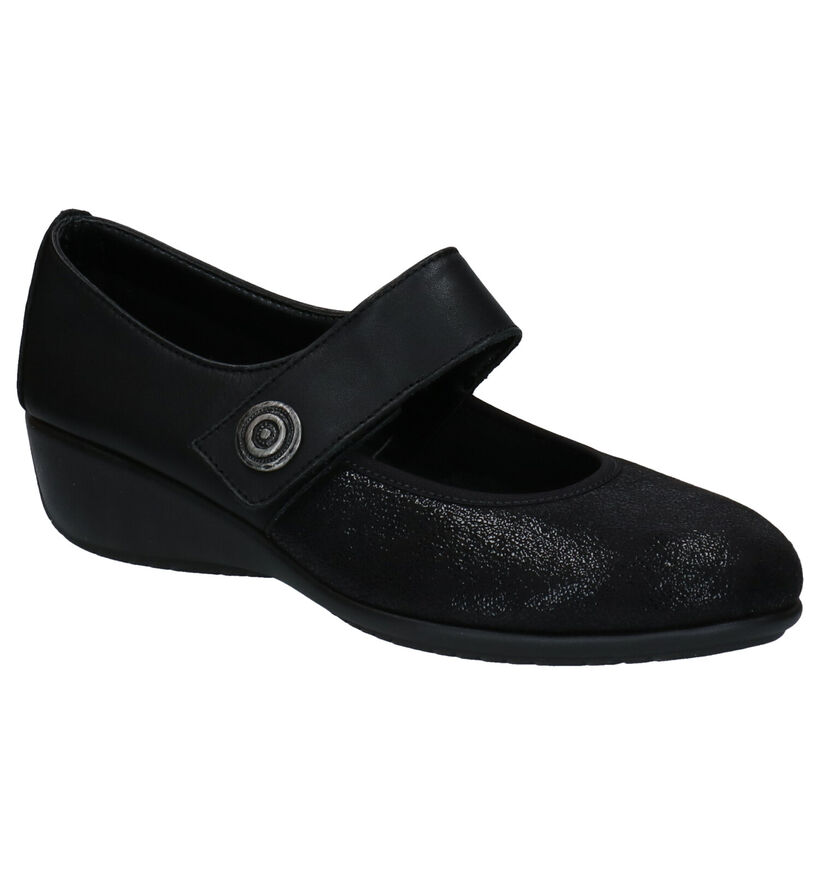 Hush Puppies Mikal Escarpins en Noir en cuir (292681)