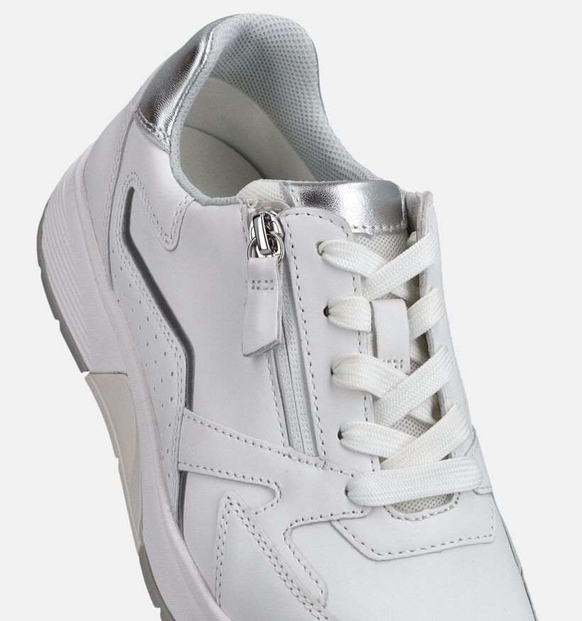 Gabor Rollingsoft Witte Veterschoenen voor dames (369446) - geschikt voor steunzolen