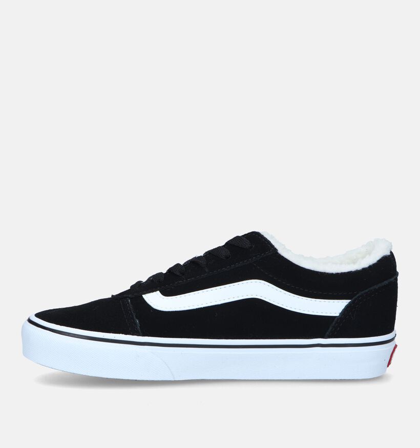 Vans Ward Zwarte Skate sneakers voor dames (327994)