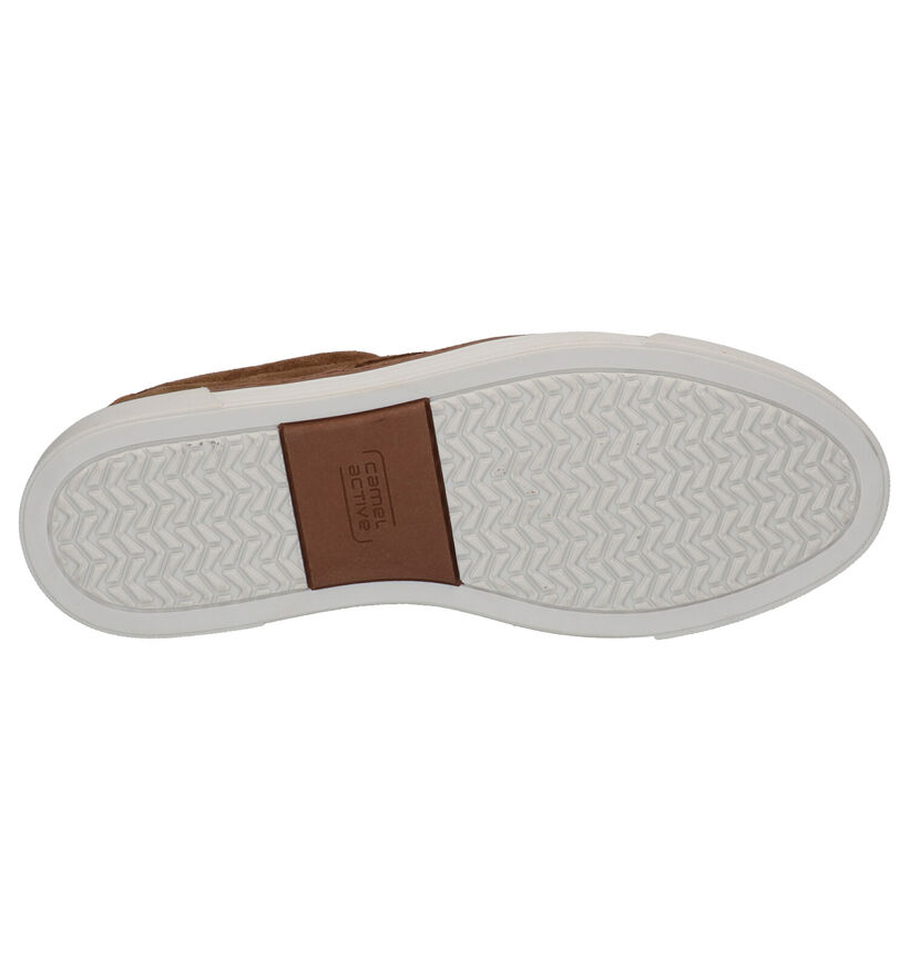 Camel Active Racket Chaussures à lacets en Cognac en daim (271297)