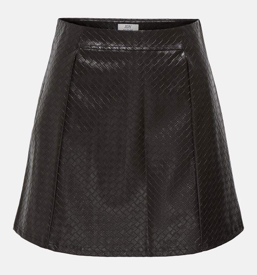 JDY Ella Donkerbruine Faux-Leather Rok voor dames (381970)