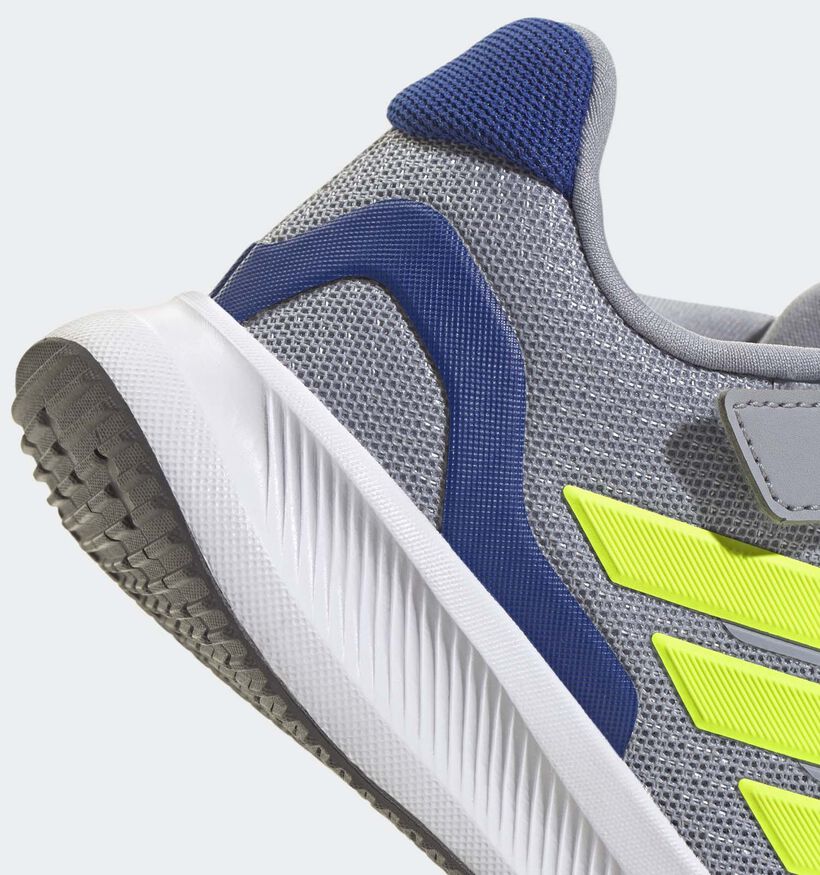 adidas Runfalcon 5 EL Grijze Sneakers voor meisjes, jongens (357842) - geschikt voor steunzolen