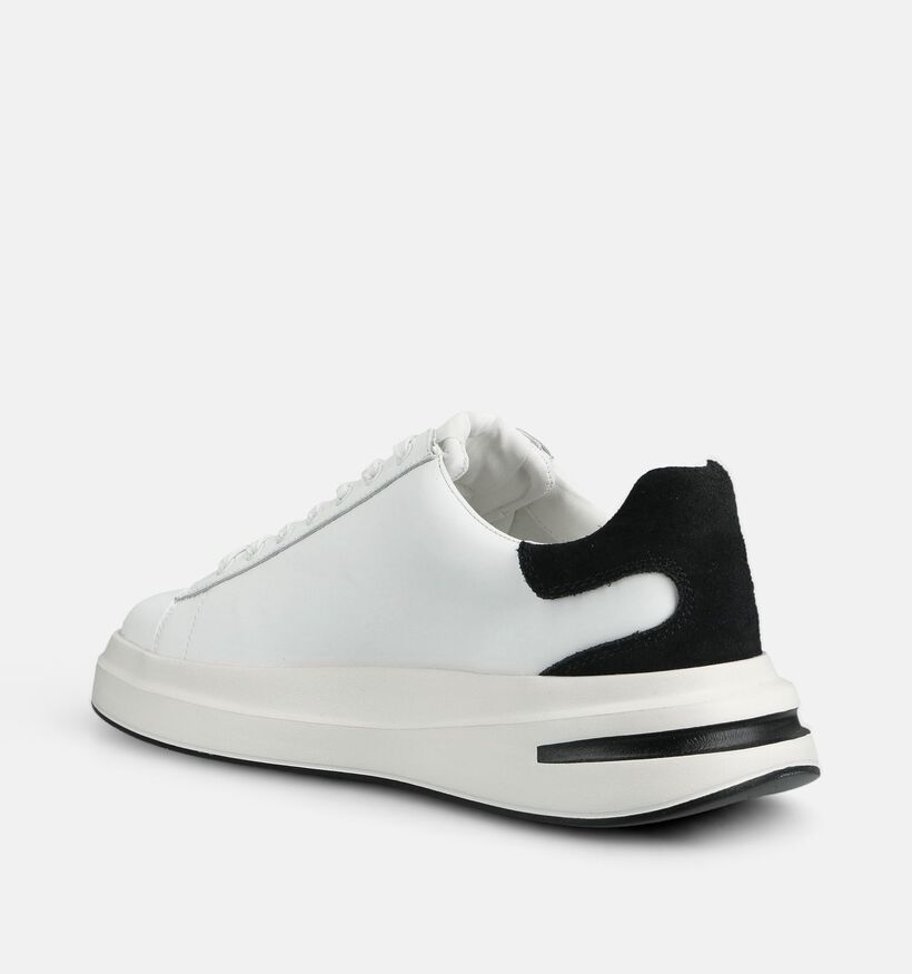 Guess Elba Chaussures plates en Blanc pour hommes (375730) - pour semelles orthop&eacute;diques