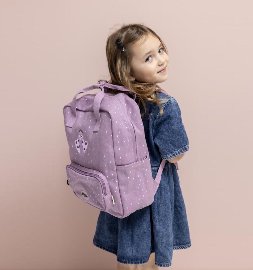 Trixie Mrs. Peacock Paarse Rugzak voor meisjes (385954)
