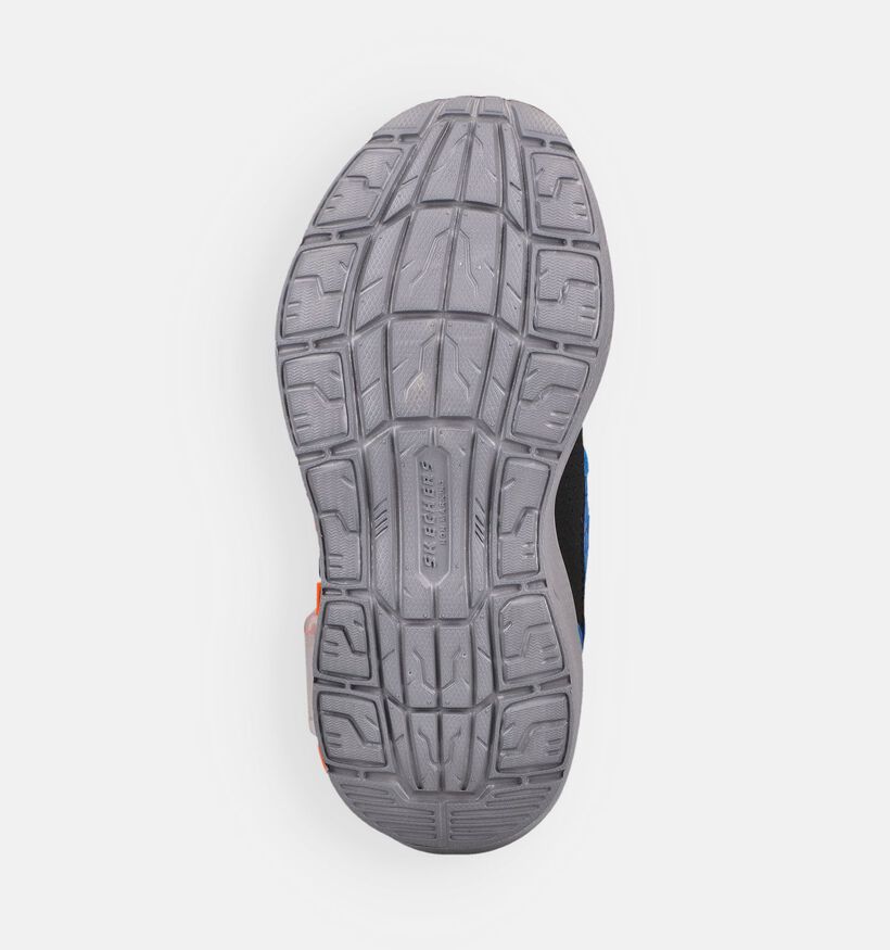 Skechers Garage Baskets basses en Noir/Multi pour filles, gar&ccedil;ons (375663)