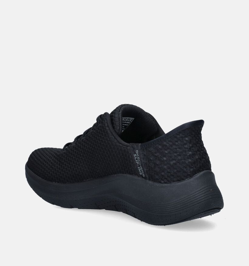 Skechers Arch Fit 2.0 Baskets en Noir pour femmes (343908) - pour semelles orthopédiques