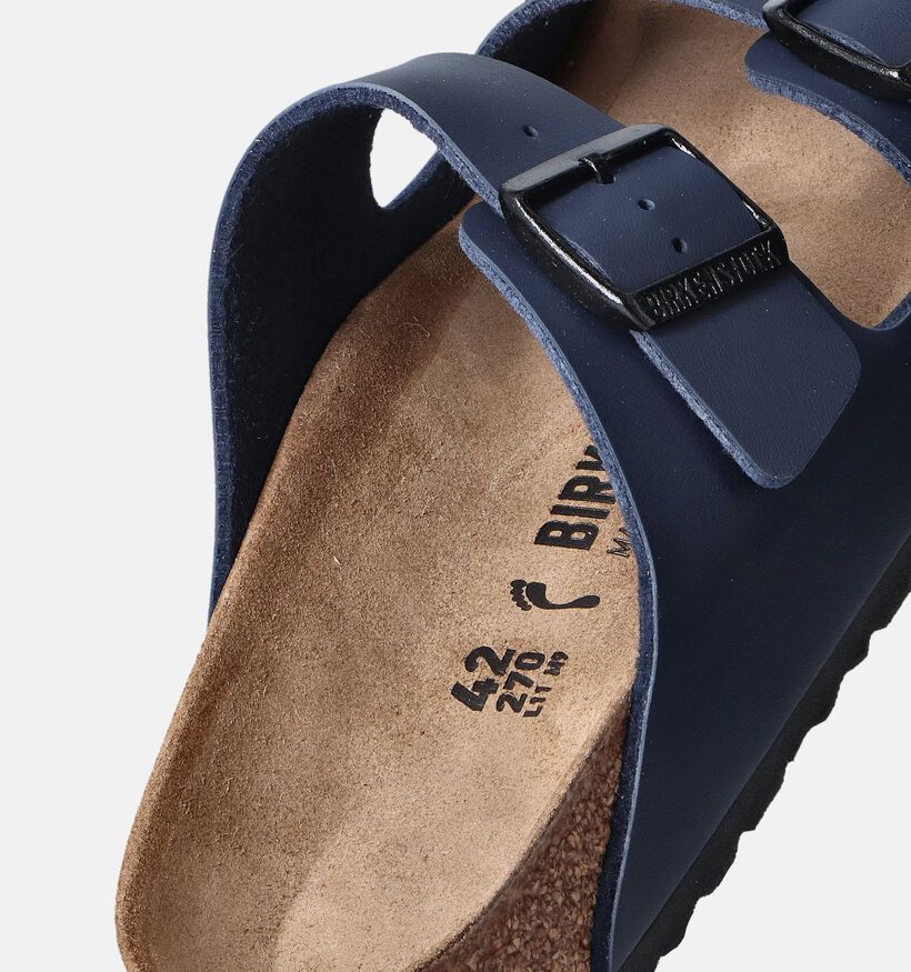 Birkenstock Arizona Blauwe Slippers voor heren (213367)