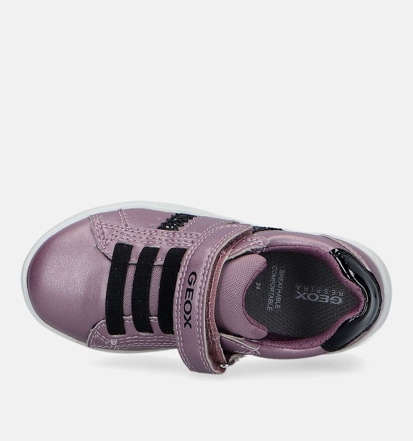 Geox Djrock Roze Sneakers voor meisjes (330115) - geschikt voor steunzolen