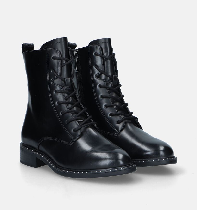 Tamaris Zwarte Veterboots voor dames (342213)