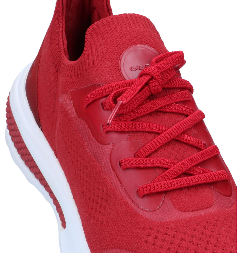Geox Spherica Actif Groene Sneakers voor dames (326679) - geschikt voor steunzolen