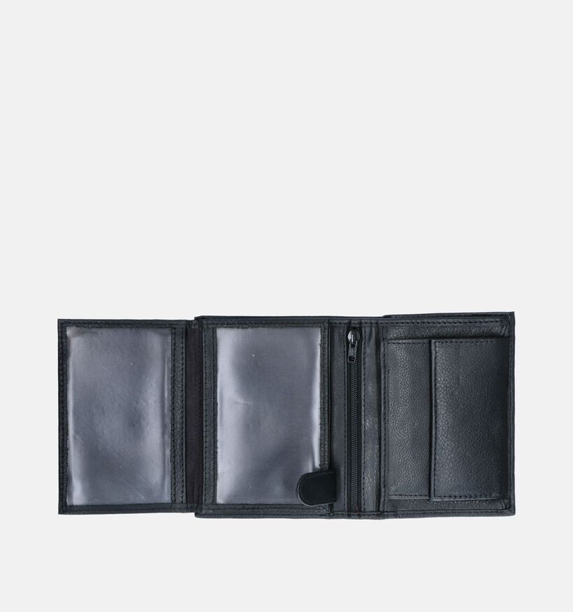 Euro-Leather Zwarte Portemonnee voor heren (365218)