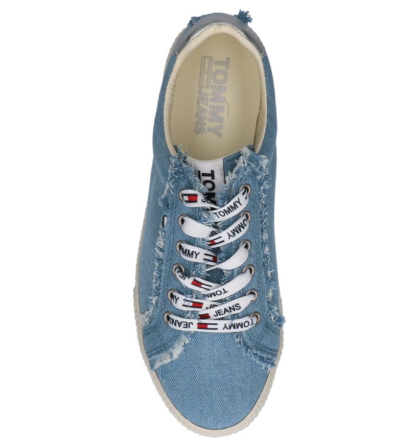 Blauwe Tommy Hilfiger Jeans Sneakers, , pdp