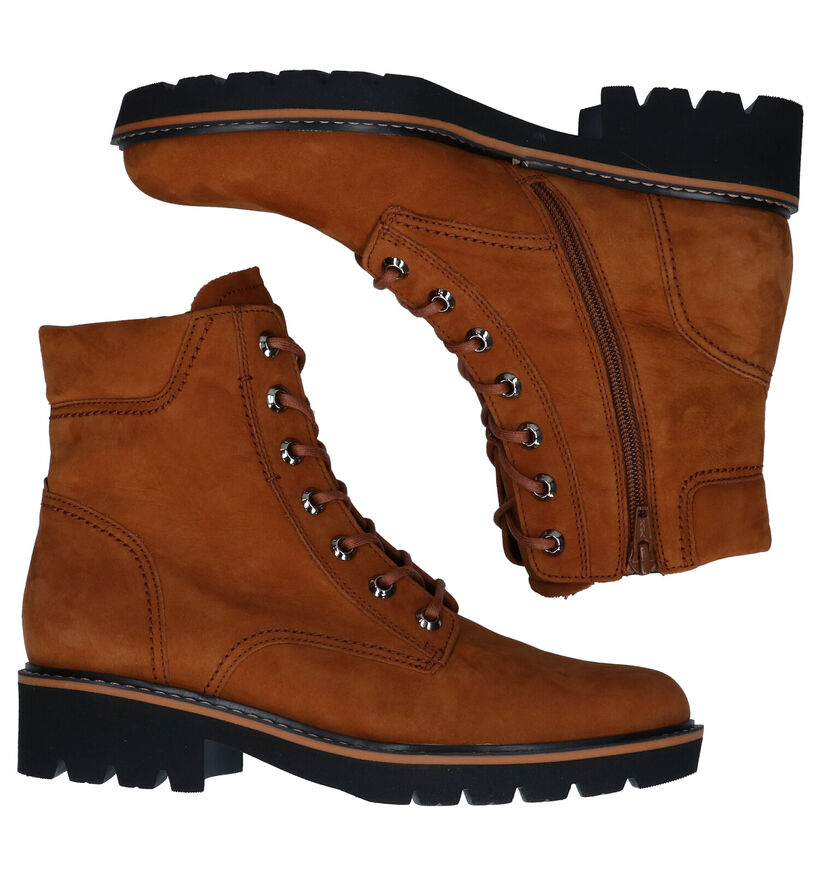 Gabor Optifit Cognac Boots in nubuck (282402)