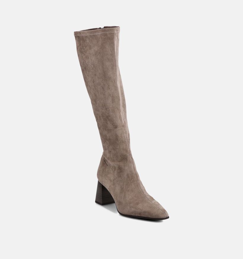 Tamaris Taupe Lange Laarzen voor dames (378957)