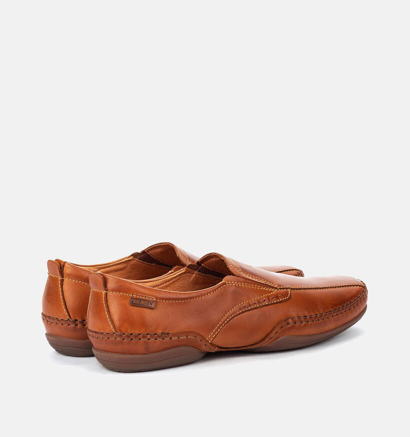 Pikolinos Puerto Rico Mocassins en Cognac pour hommes (356157) - pour semelles orthopédiques