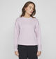 Vila Sandy Sweatshirt en Rose pour femmes (351781)