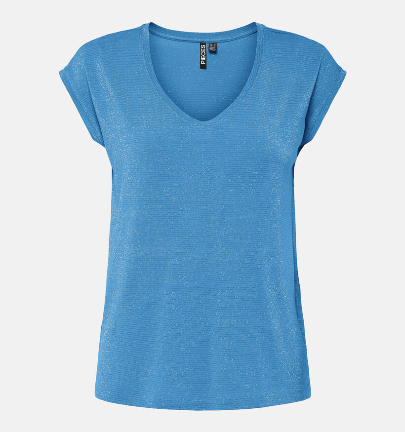 Pieces Billo Blauw T-shirt voor dames (351124)