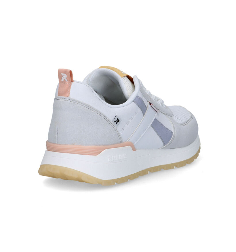 Rieker R-Evolution Grijze Sneakers voor dames (320325) - geschikt voor steunzolen