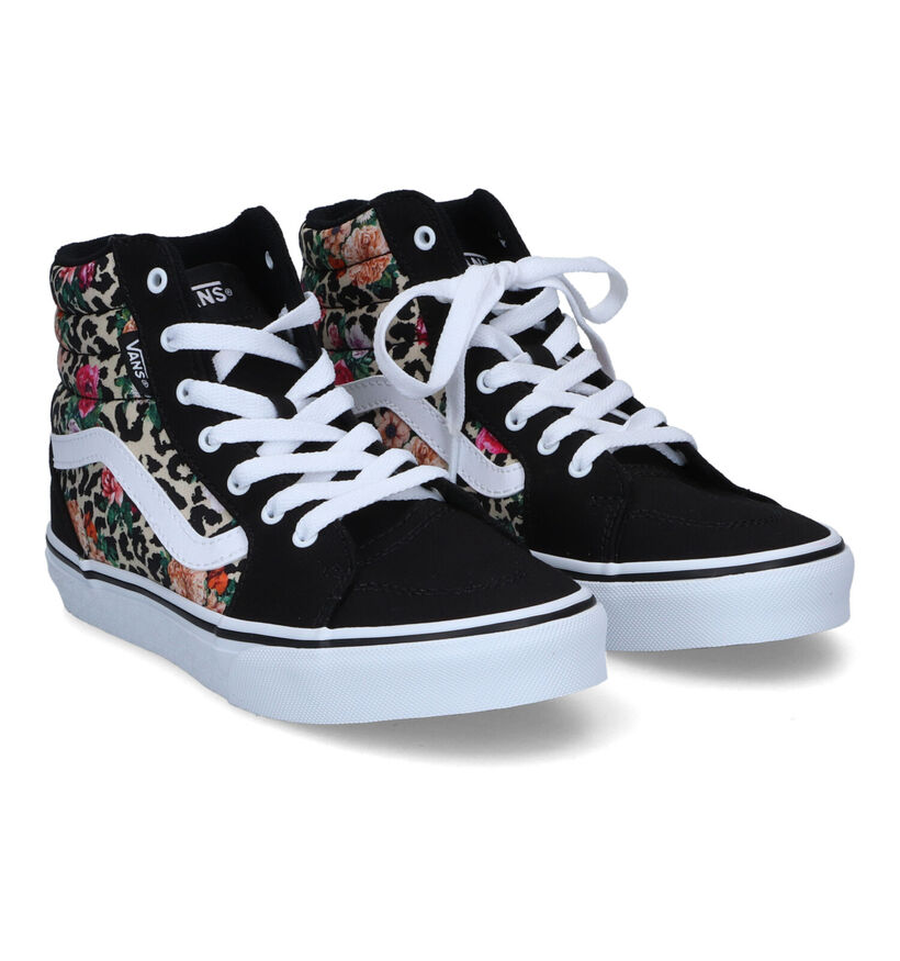 Vans Filmore Baskets en Noir pour filles (317524)